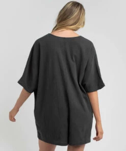 Best deal ๐ Billabong New Dawn Beach Cover Washed Black ๐ 6 Best deal ๐ Billabong New Dawn Beach Cover Washed Black ๐ -Hot Sale Citybeach Store 20322563 01 LT XL