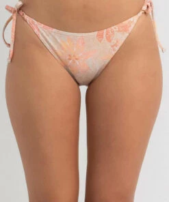 New ❤️ Roxy Pure Sunshine Classic 👙 Bikini Bottom Tapioca Pure Sunshine ⭐ -Hot Sale Citybeach Store 20322585 01 LT XL