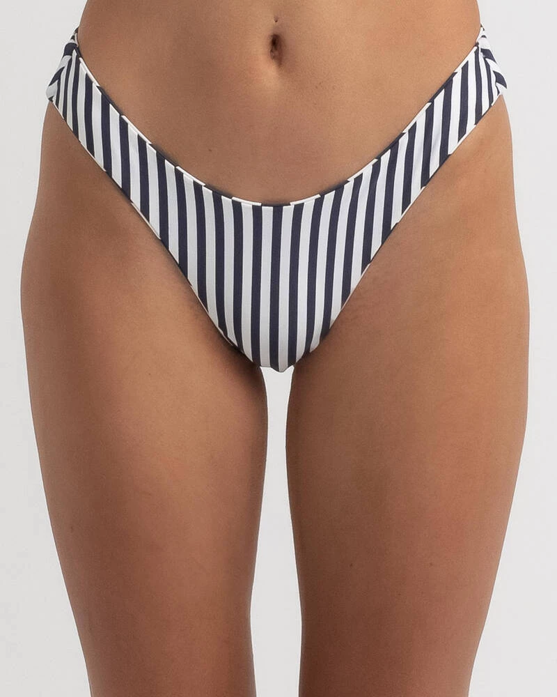 New โ Roxy Parallel Paradiso Cheeky ๐ Bikini Bottom Mood Indigo Big Revo Stripe ๐คฉ 5 New โ Roxy Parallel Paradiso Cheeky ๐ Bikini Bottom Mood Indigo Big Revo Stripe ๐คฉ - Image 5
