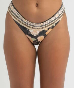 Flash Sale 🎉 Rip Curl Surf Gypsy Full 👙 Bikini Bottom Washed Black ⌛ -Hot Sale Citybeach Store 20322611 02 RT XL