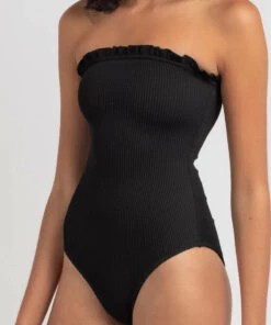 Hot Sale 🤩 Billabong 🌞 Summer High Bandeau One Piece 🩱 Swimsuit Black Sands 🤩 -Hot Sale Citybeach Store 20322613 02 RT XL