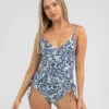 Wholesale 😀 Rip Curl Drifter One Piece 🩱 Swimsuit Navy ⭐