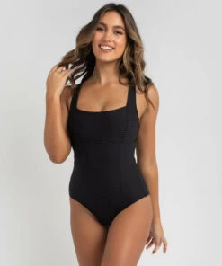 Flash Sale ❤️ Rip Curl Premium Surf DD Cup One Piece 🩱 Swimsuit Black 😉