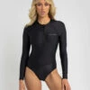 Outlet 👏 Billabong Serene Long Sleeve Surfsuit Black 👍