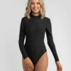 New 🥰 Billabong Tanlines Long Sleeve Surfsuit Black 🎁