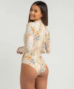 Deals 💯 Rip Curl Paradise Calling Long Sleeve Surfsuit Light Pink 👏 -Hot Sale Citybeach Store 20322699 02 LT XL