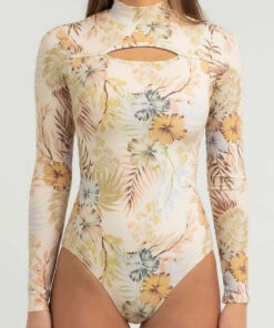 Deals 💯 Rip Curl Paradise Calling Long Sleeve Surfsuit Light Pink 👏 -Hot Sale Citybeach Store 20322699 02 RT XL