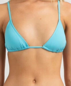 Top 10 😉 Kaiami Lara Triangle 👙 Bikini Top Pop Aqua 🎁 -Hot Sale Citybeach Store 20323648 10 RT XL