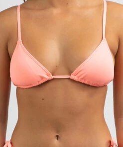 Coupon 🔔 Kaiami Lara Triangle 👙 Bikini Top Pop Peach 💯 -Hot Sale Citybeach Store 20323648 13 RT XL