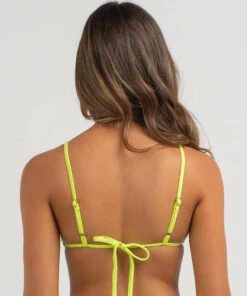 Budget ๐ Kaiami Lara Triangle ๐ Bikini Top Acid Yellow ๐ 6 Budget ๐ Kaiami Lara Triangle ๐ Bikini Top Acid Yellow ๐ -Hot Sale Citybeach Store 20323648 16 LT XL