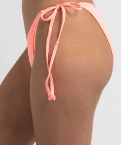 Flash Sale 🌟 Kaiami Talia Tie Side 👙 Bikini Bottom Pop Peach 👍 -Hot Sale Citybeach Store 20323657 01 RT XL