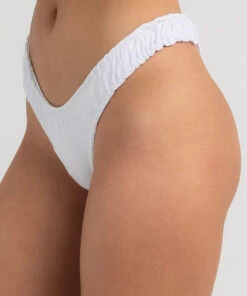 Buy 🌟 Kaiami Natalia Ruch 👙 Bikini Bottom White 🧨 -Hot Sale Citybeach Store 20323661 05 RT XL