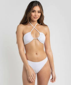 Outlet ⌛ Kaiami Liz Sliding Triangle 👙 Bikini Top White 👏 -Hot Sale Citybeach Store 20323987 01 TP XL