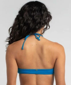 Best Pirce 🛒 Kaiami Liz Sliding Triangle 👙 Bikini Top Hawaii Blue 😍 -Hot Sale Citybeach Store 20323987 04 TP XL