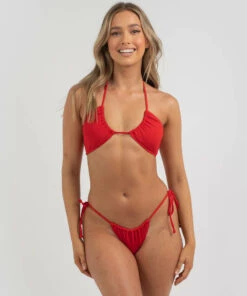 Wholesale 🤩 Kaiami Liz Sliding Triangle 👙 Bikini Top Chilli Red 😀 -Hot Sale Citybeach Store 20323987 06 LT XL