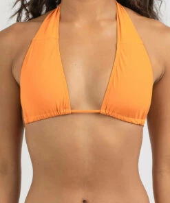 Promo 😉 Kaiami Liz Sliding Triangle 👙 Bikini Top Pop Orange 🎉 -Hot Sale Citybeach Store 20323987 07 TP XL