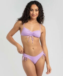 New ❤️ Topanga Margot Bralette 👙 Bikini Top Pop Lavender ✨