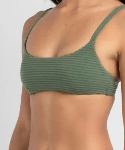 Promo 🤩 Kaiami Marley Bralette 👙 Bikini Top Olive 🤩 -Hot Sale Citybeach Store 20324151 01 RT XL