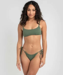 Promo 🤩 Kaiami Marley Bralette 👙 Bikini Top Olive 🤩 -Hot Sale Citybeach Store 20324151 01 TP XL