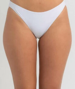 Best Sale 👏 Topanga Jojo Classic 👙 Bikini Bottom White ⌛ -Hot Sale Citybeach Store 20324251 03 LT XL