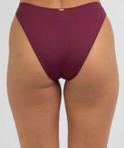 Cheapest 🛒 Topanga Jojo Classic 👙 Bikini Bottom Cabernet ✨ -Hot Sale Citybeach Store 20324251 12 TP XL