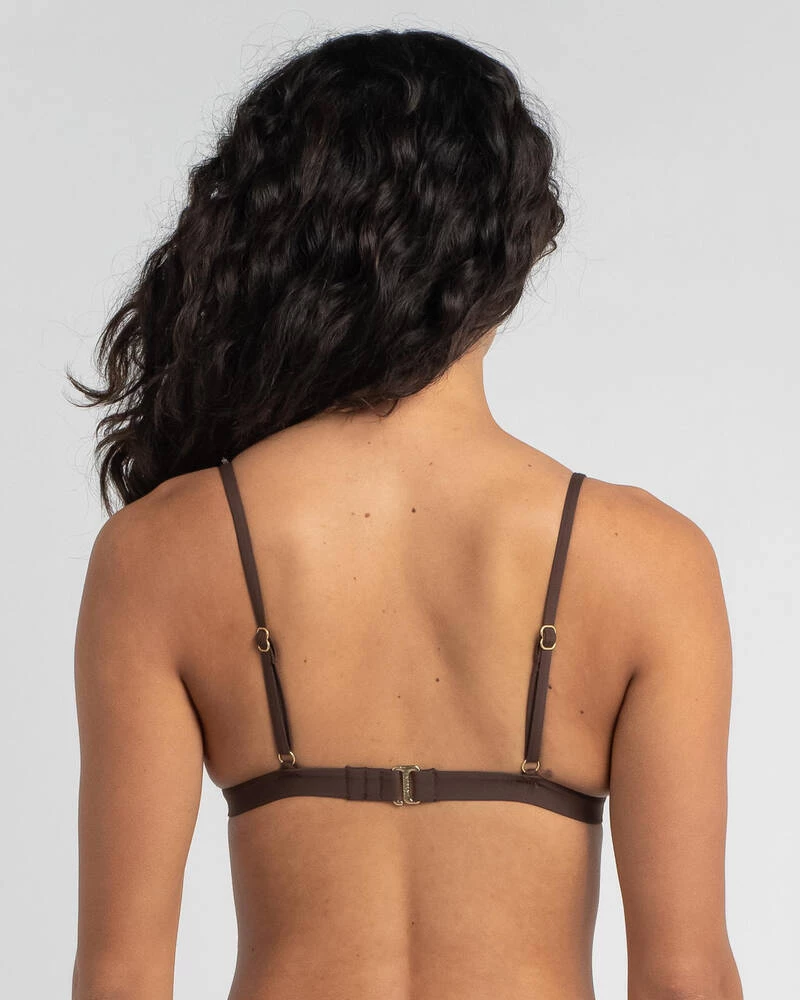 Budget ❤️ Topanga Jojo Fixed Triangle 👙 Bikini Top Dark Choc ⌛ 5 Budget ❤️ Topanga Jojo Fixed Triangle 👙 Bikini Top Dark Choc ⌛ - Image 5