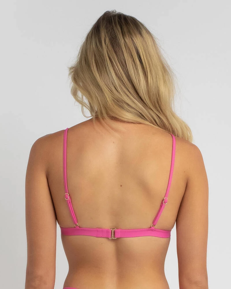 Budget ๐ฅฐ Topanga Jojo Fixed Triangle ๐ Bikini Top Raspberry โ๏ธ 3 Budget ๐ฅฐ Topanga Jojo Fixed Triangle ๐ Bikini Top Raspberry โ๏ธ - Image 3