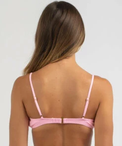 Promo 🔔 Kaiami Geri Ruch Bralette 👙 Bikini Top Candy Pink 👏 -Hot Sale Citybeach Store 20324263 06 LT XL