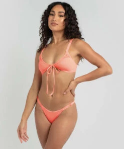 Brand new 🔔 Topanga Leila Bralette 👙 Bikini Top Pop Peach 🎉 8 Brand new 🔔 Topanga Leila Bralette 👙 Bikini Top Pop Peach 🎉 -Hot Sale Citybeach Store 20324365 01 RT XL