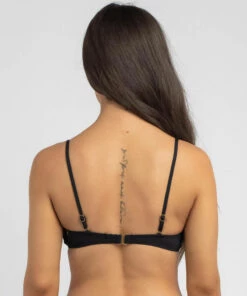 Hot Sale ❤️ Kaiami Geri Ruch Bralette 👙 Bikini Top Black 🔔 -Hot Sale Citybeach Store 20324968 01 LT XL