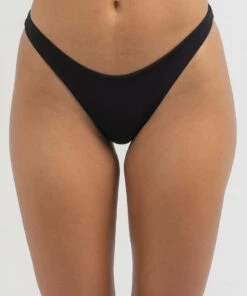 Promo ✨ Topanga Sara Ruch G-String 👙 Bikini Bottom Black 😀 -Hot Sale Citybeach Store 20324980 01 RT XL