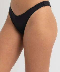 Best deal 🥰 Topanga Calista High Cut 👙 Bikini Bottom Black 🤩 -Hot Sale Citybeach Store 20324987 01 TP XL