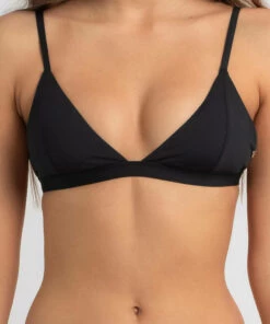 Promo 😍 Topanga Jojo Fixed Triangle 👙 Bikini Top Black 🔔 -Hot Sale Citybeach Store 20324994 01 RT XL