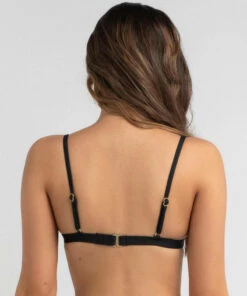 Promo 😍 Topanga Jojo Fixed Triangle 👙 Bikini Top Black 🔔 -Hot Sale Citybeach Store 20324994 01 TP XL