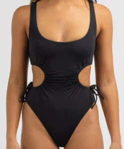 Best deal 😍 Topanga Blaize One Piece 🩱 Swimsuit Black ✔️ -Hot Sale Citybeach Store 20325052 01 RT XL