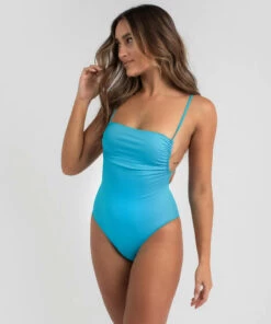 Promo 😀 Kaiami Charlize One Piece 🩱 Swimsuit Aqua 👍 -Hot Sale Citybeach Store 20325054 01 RT XL