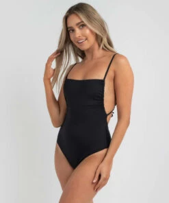 Hot Sale 🧨 Kaiami Charlize One Piece 🩱 Swimsuit Black ✔️