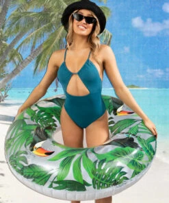 Coupon 🎉 Topanga Delta Ruch One Piece 🩱 Swimsuit Mermaid Blue 🌟