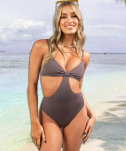 Discount ⌛ Topanga Junie One Piece 🩱 Swimsuit Chocolate ✨