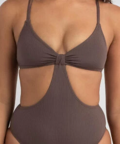 Discount ⌛ Topanga Junie One Piece 🩱 Swimsuit Chocolate ✨ -Hot Sale Citybeach Store 20325068 03 RT XL