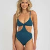 Discount 🤩 Topanga Junie One Piece 🩱 Swimsuit Mermaid Blue 😀
