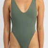 Promo 👏 Topanga Lennox One Piece 🩱 Swimsuit Olive 🧨