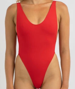Best Sale 💯 Topanga Lennox One Piece 🩱 Swimsuit Chilli Red 😉 7 Best Sale 💯 Topanga Lennox One Piece 🩱 Swimsuit Chilli Red 😉 -Hot Sale Citybeach Store 20325069 04 RT XL