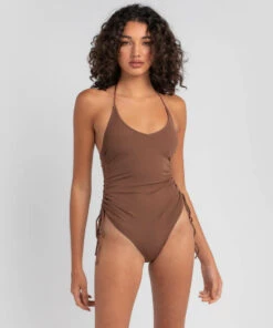 Deals ✨ Kaiami Liberty One Piece 🩱 Swimsuit Coffee ❤️ -Hot Sale Citybeach Store 20325070 02 LT XL