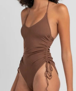 Deals ✨ Kaiami Liberty One Piece 🩱 Swimsuit Coffee ❤️ -Hot Sale Citybeach Store 20325070 02 RT XL