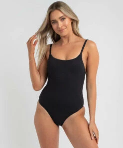 New โจ Kaiami Reagan Crinkle One Piece ๐ฉฑ Swimsuit Black ๐