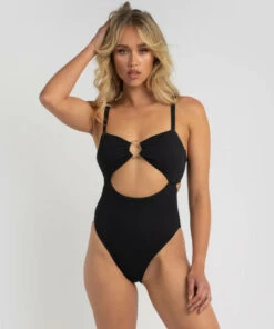 Buy 🎁 Kaiami Elora One Piece 🩱 Swimsuit Black 😀 -Hot Sale Citybeach Store 20325077 02 LT XL