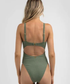 Wholesale 🛒 Kaiami Elora One Piece 🩱 Swimsuit Olive 😀 -Hot Sale Citybeach Store 20325077 03 LT XL