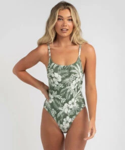 Wholesale 🥰 Kaiami West Palm One Piece 🩱 Swimsuit Olive 🎉