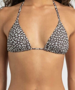 New ❤️ Kaiami Sassy Sliding Triangle 👙 Bikini Top Choc/white 🛒 7 New ❤️ Kaiami Sassy Sliding Triangle 👙 Bikini Top Choc/white 🛒 -Hot Sale Citybeach Store 20325301 02 LT XL